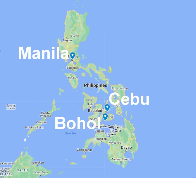 Map of Philippines